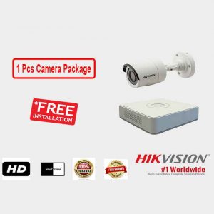 Hikvision (1 Pcs CC Camera Package )