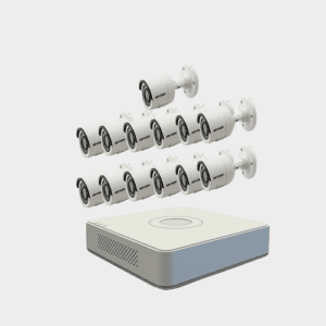 Hikvision (13 Pcs 2 MP Full Color CCTV Camera Package )