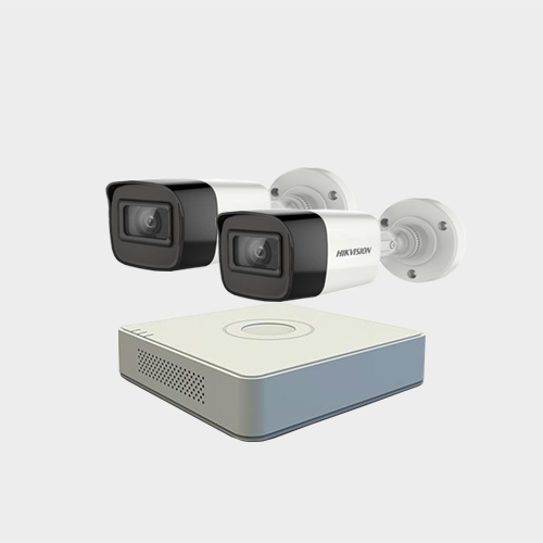 Hikvision (2 Pcs 5 MP CCTV Camera Package )