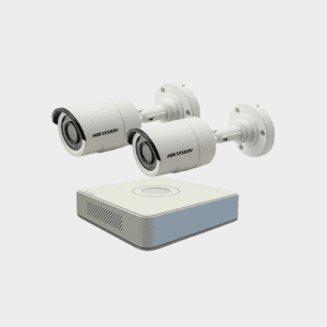 Hikvision (2 Pcs 2 MP Full Color CCTV Camera Package )