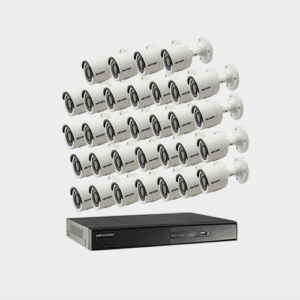Hikvision (32 Pcs 2 MP Full Color CCTV Camera Package )