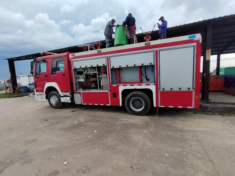 Fire Truck Refill in Bangladesh