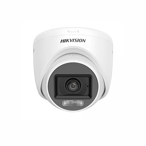 Hikvision DS-2CE76D0T-LPFS 2MP Dual Light Audio Fixed Turret Camera